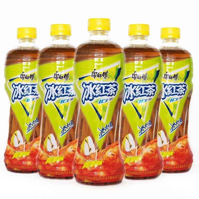 【苏宁易购】康师傅冰红茶青苹果味550ml*15瓶（整箱）