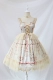 Alice cô gái gốc new Lolita chandelier xử lý ren xù bow jsk dây đeo ăn mặc đầm trung niên váy đầm