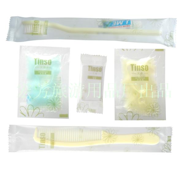 Hotel and hotel disposable supplies set six sets of dental tools 6 pieces of toiletries