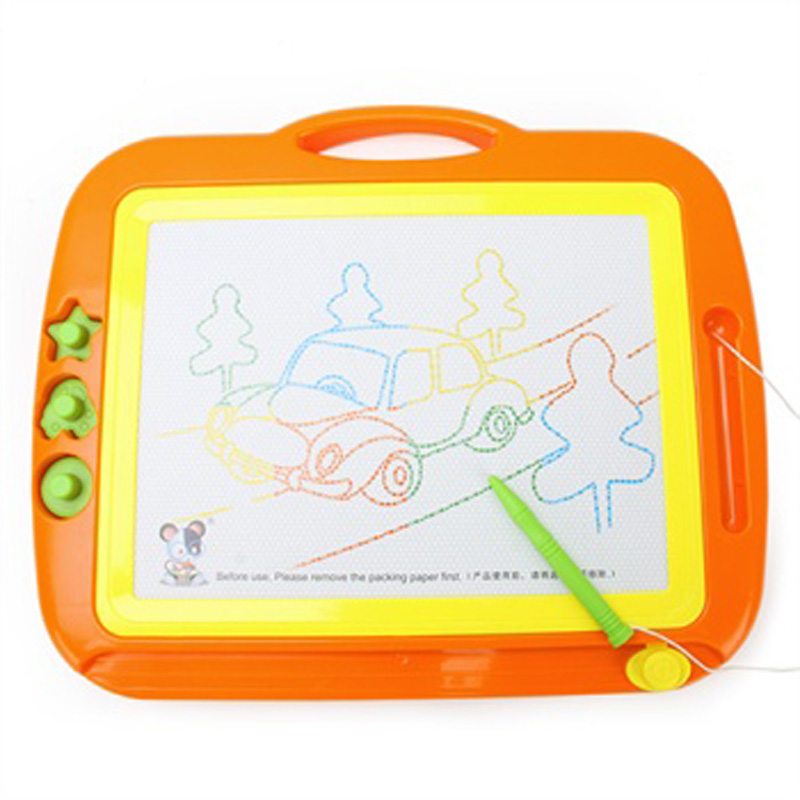 Qiqu super large color drawing board 8888A magnetic writing board educational toys children's toys mixed batch