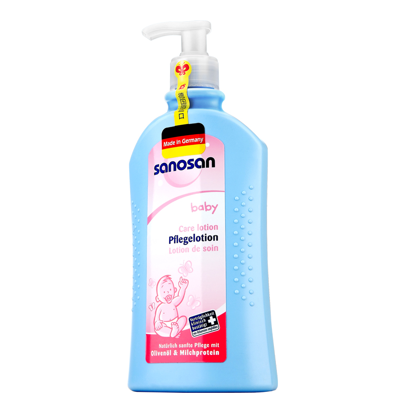 德国原装进口 Sanosan哈罗闪婴儿柔润护肤乳500ml