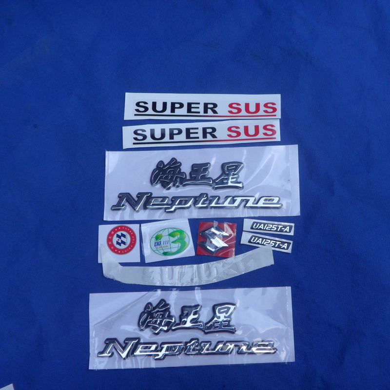 Applicable carburetor version of the new Neptune full car sticker flower UA125T-A full car sticker flower pull flower sticker