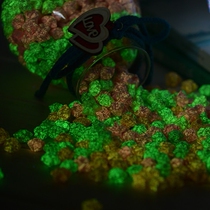 Full finished luminous star stacked star paper lucky star origami handmade paper Star bottle star Tube gift