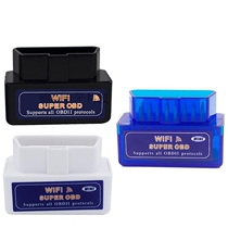 Foreign trade WIFI ELM327 OBD2 Car detector Supports iPhone Ipad PC White black blue