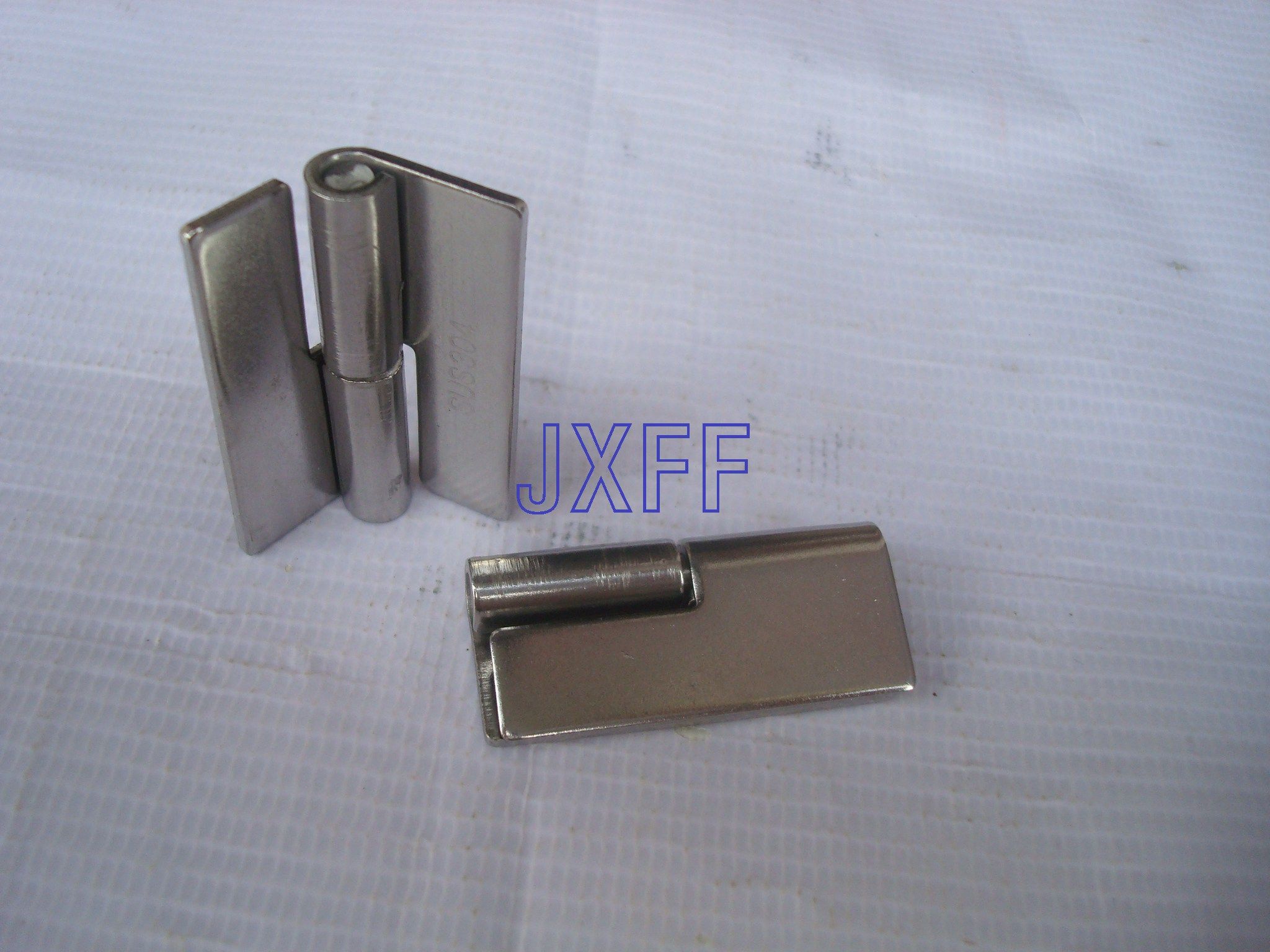 Plug - in stainless steel butterfly hinged door and window to weld the page