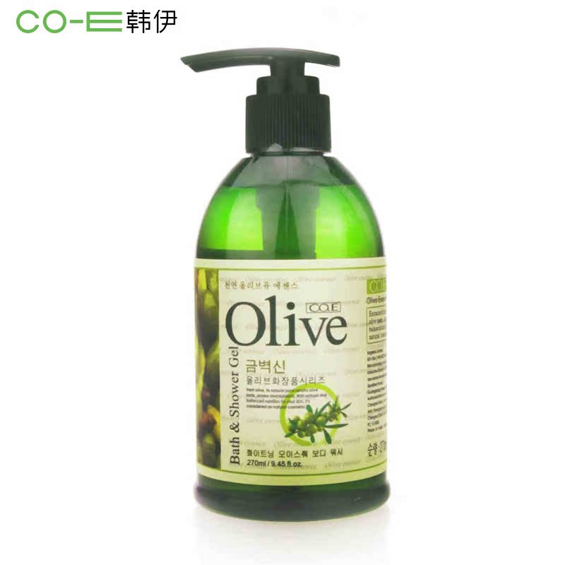正品 CO.E韩伊Olive橄榄白皙滋润沐浴露270ML白皙滋润保湿肌肤