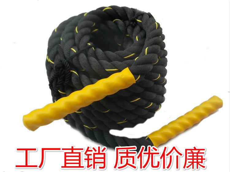 Professional MMA Fitness Training Rope UFC Fighting Rope Fitness Thick Rope Muscle Big Swing Rope Climbing Strength Rope Send Tutorial