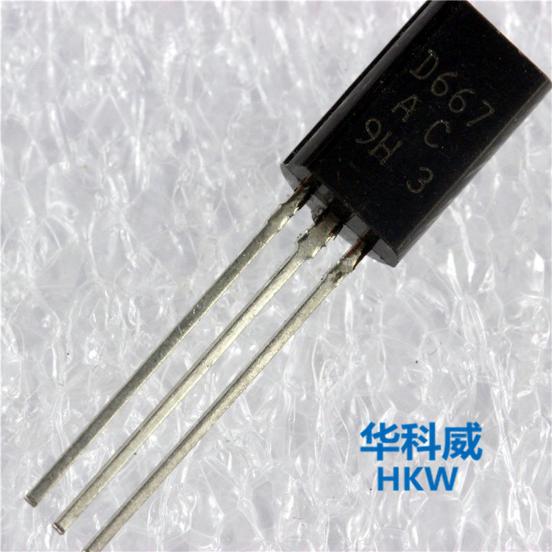 Audion 2SD667 D667 The film amplifies the small power 1A 120V TO-92L