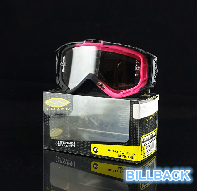 BILLBACK spot] American Smith Smith women's off-road motorcycle pink goggles