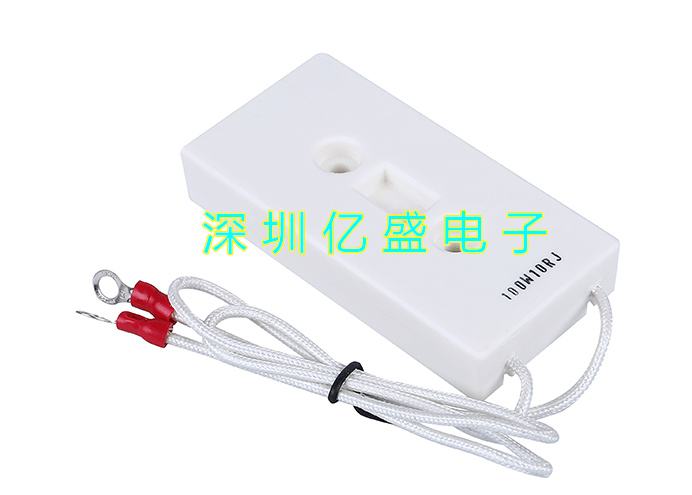 Factory direct selling tape box cement inverter start charging resistor 80W100RJ