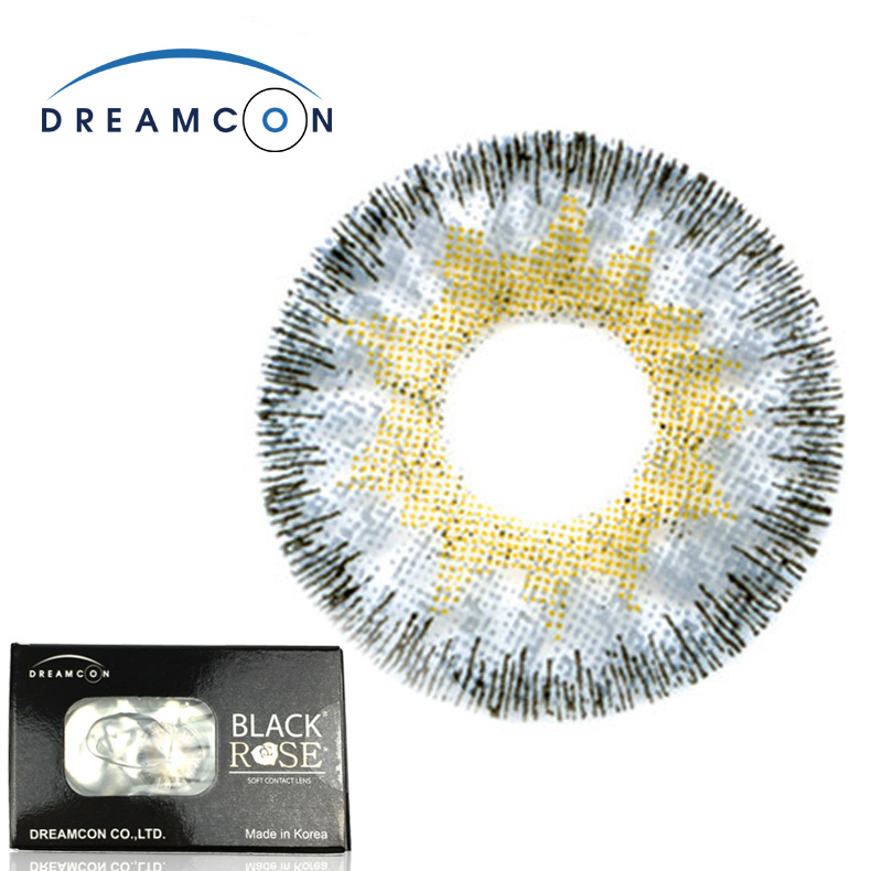 DREAMCON小直径 美瞳年抛 IIC灰棕色 混血美瞳 彩色隐形眼镜BQ