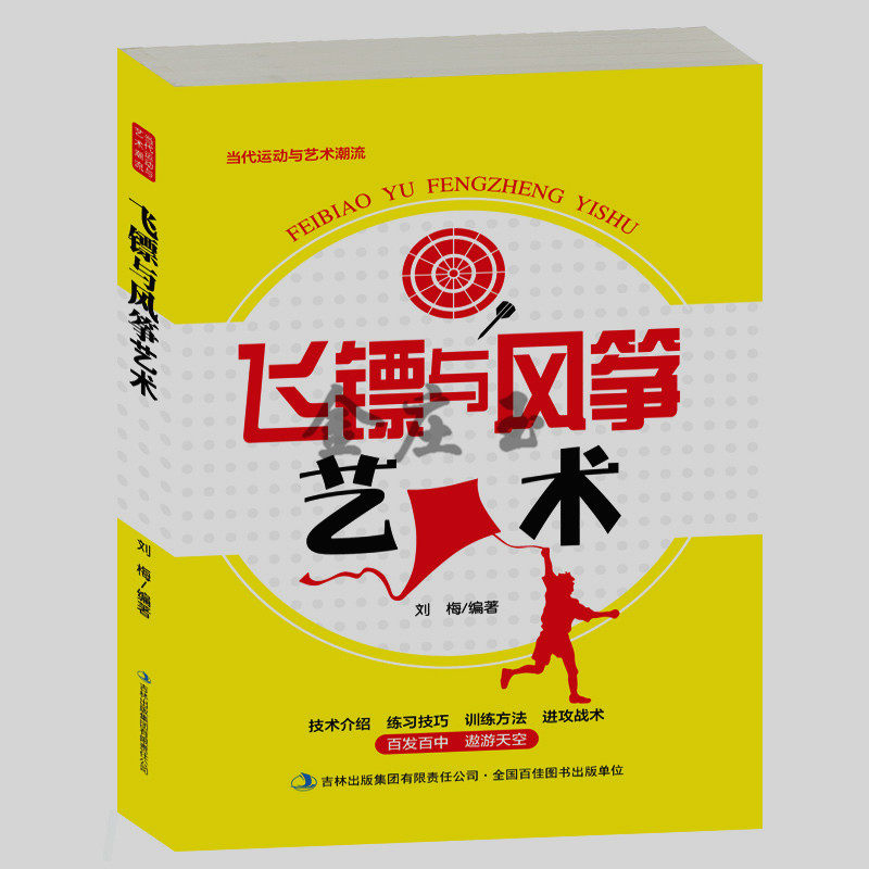 飞镖和风筝艺术 飞镖的动作要领练习要点基本方法比赛规则计分规则 飞镖礼仪和术语制作风筝放飞风筝技巧 新手儿童学飞镖正版包邮
