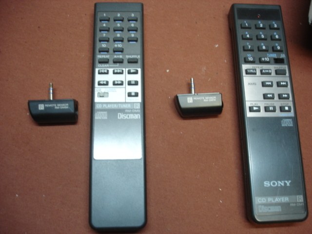 SONY OLD MACHINE REMOTE CONTROL KIT RM-DM1 RM-DM5 D-Z555 D-Z555 D-100 D-350)