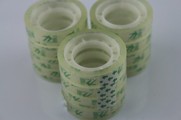 力王宽1.2MM桌面透明胶带 文具胶带/粘贴胶带