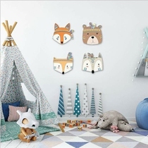 Creative accessories for the wall decorations of children’s rooms in the restaurant of the Nordic Decorated Burner