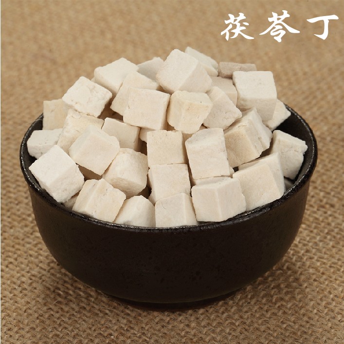 Poria block White poria powder cream Yunnan sulfur-free tuckahoe cake Edible wild poria tea sleep 500 g