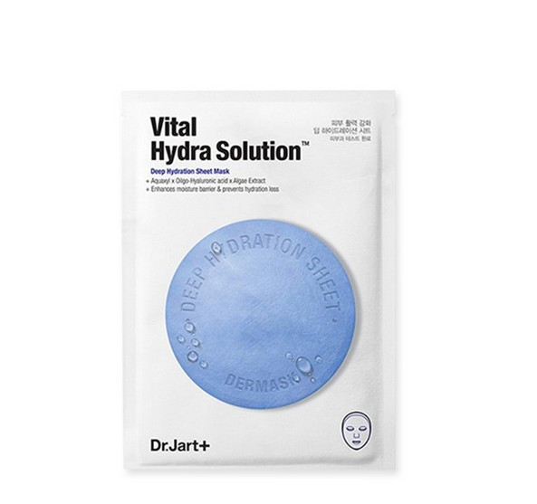 韩国正品 Dr.Jart+蓝色药丸面膜 超服帖保湿纤维补水急救 单片装