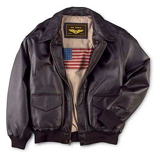 Landing Leathers USA A-2 men's flight leather jacket warm in LL39 US straight mail