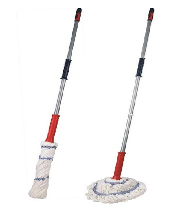 Isda lock-up mop tightly drag cotton yarn lock dry drag rotating floor mop water absorption mop