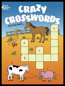 【预售】Crazy Crosswords Activity Book