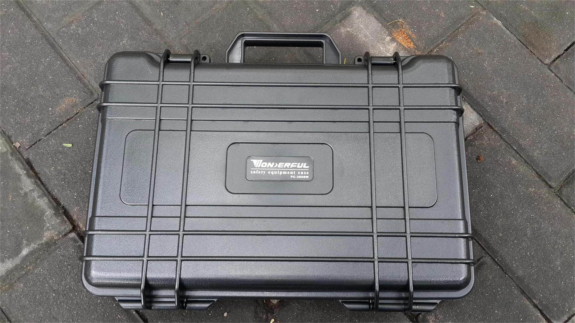 Wandefu PC-3608W photographic equipment box shockproof protection box equipment box instrument box plastic safety box