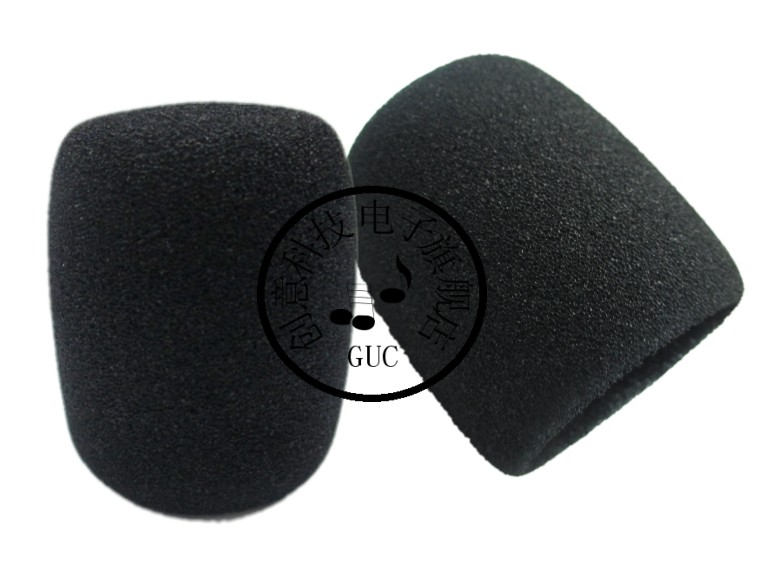 Wireless microphone net cover sponge microphone cover sponge hand-held microphone cover cotton net head cotton height 5 5