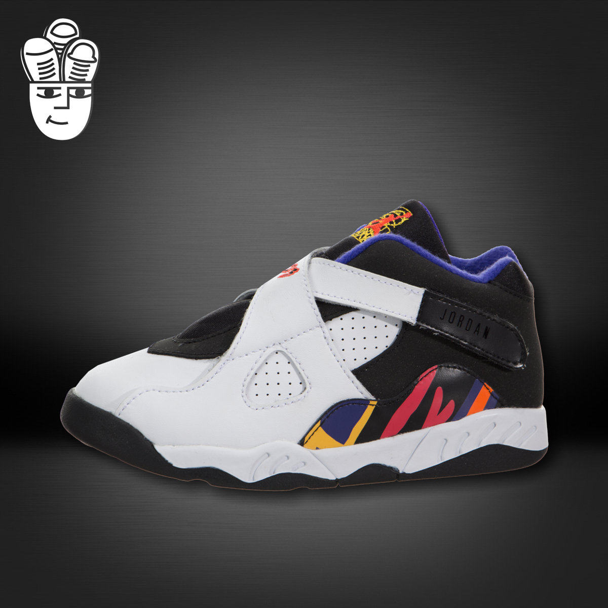 Air Jordan 8 Retro AJ8魔术贴宝宝鞋 婴儿鞋 休闲运动鞋