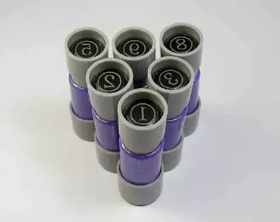 Photosensitive seal digital chapter small dim sum seal code seal QC chapter number atomic seal with adhesive hook