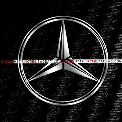 Mercedes Benz logo logo metal stickers Daimler Benz phone stickers mobile phone beautification stickers