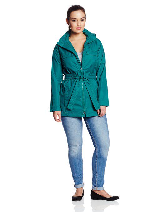 Lady Charles River Apparel Even cap waterproof windcoat jacket CV2 US straight mail