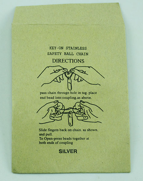 Kraft paper bags Dog tag bags