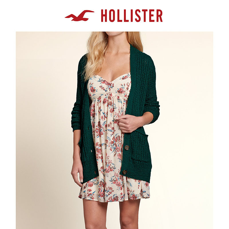 Hollister 男友风开衫 女 94452