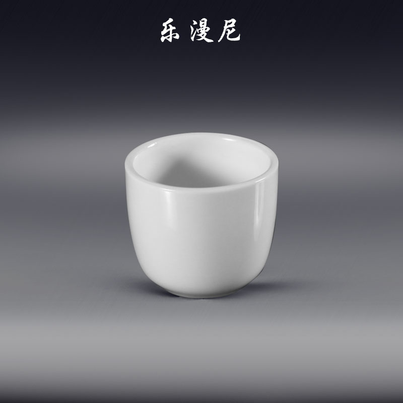 Le diffuse - American river cup - 130 ml of white ceramic hotel set up necessary tableware ultimately responds tea cups