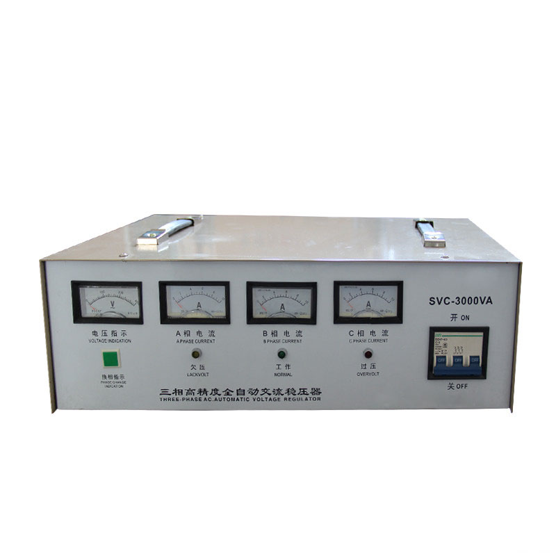 Three-phase fully automatic AC voltage regulator TNS-5KVA5KW 5KW 380V three-phase voltage regulator 