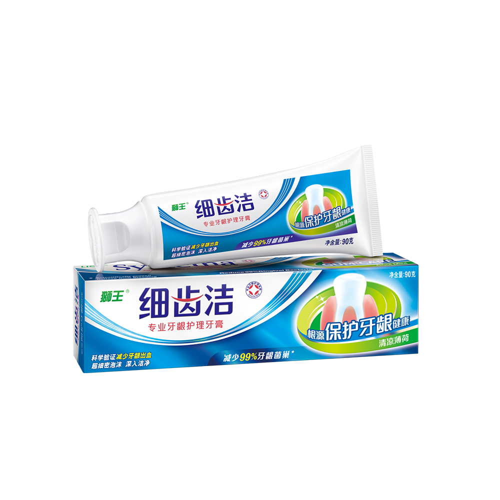 LION狮王牙膏细齿洁专业牙龈护理清凉薄荷型90g 120g 140g 180g