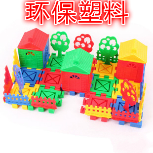Kindergarten Desktop Toys * Angel Home Toy Building Blocks * Pro-Son Garden Doll City Toy Building Blocks