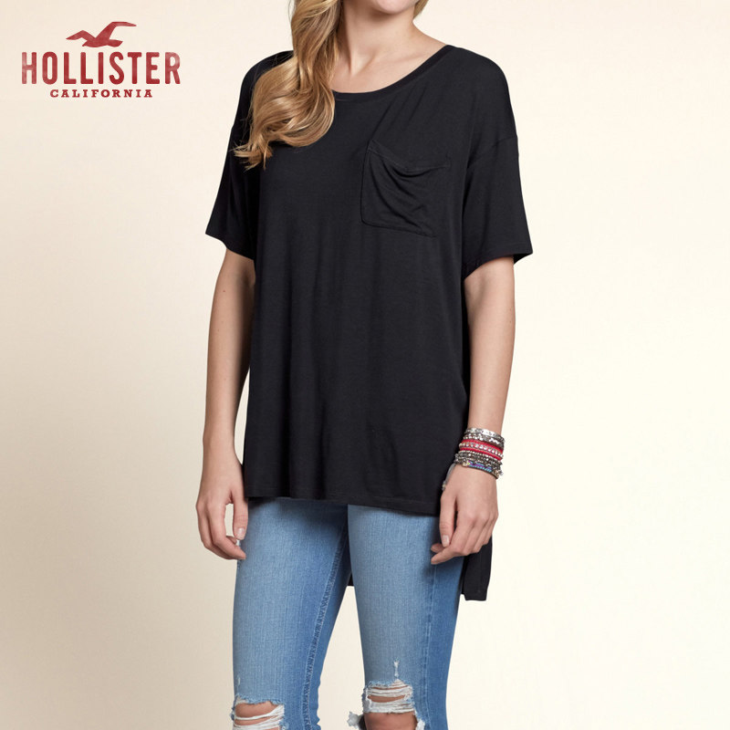 Hollister Orange County 束腰 T 恤 女 89812