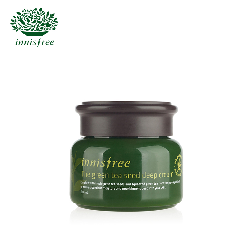innisfree/悦诗风吟绿茶籽精萃滋润菁华霜50ml 滋养保湿