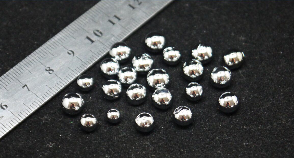 钒珠5克 金属钒 稀有难熔金属熔珠 V&ge;99.9%