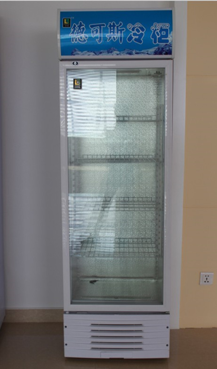Cold drink cabinet Refrigerator preservation cabinet Display cabinet Vertical freezer Beverage cabinet Commercial single door vertical beer freezer freezer