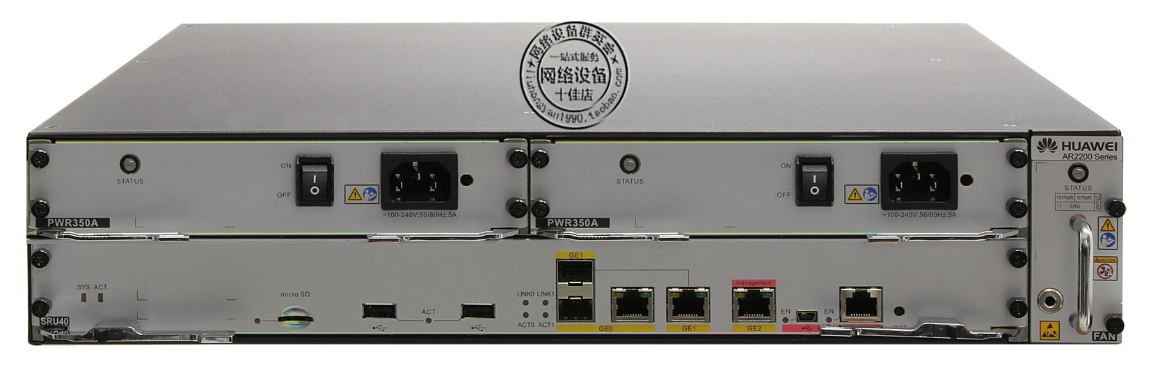 () Huawei AR2240 AR0M0024BA00 3 mouth full one thousand trillion scalable enterprise-class router
