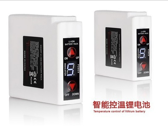 Heating coat Electric heat suit battery blossom 7 4V 4000mah adjustable