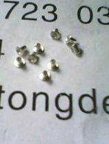 Micro rivets rivets creux 1 5x2 5x2 9mm tête ronde petits rivets creux plaqué argent de haute qualité spécial chaque pièce