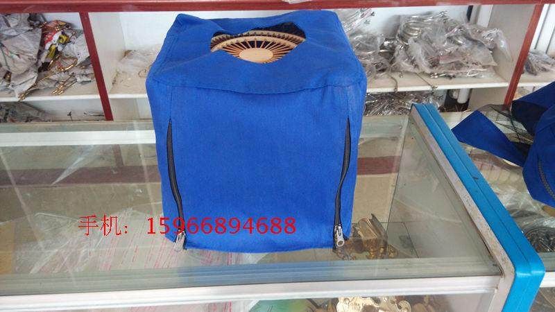 Square cage embroidered bamboo bird cage cloak covered double layer of ordinary blue cloth double zip lock mass wholesale