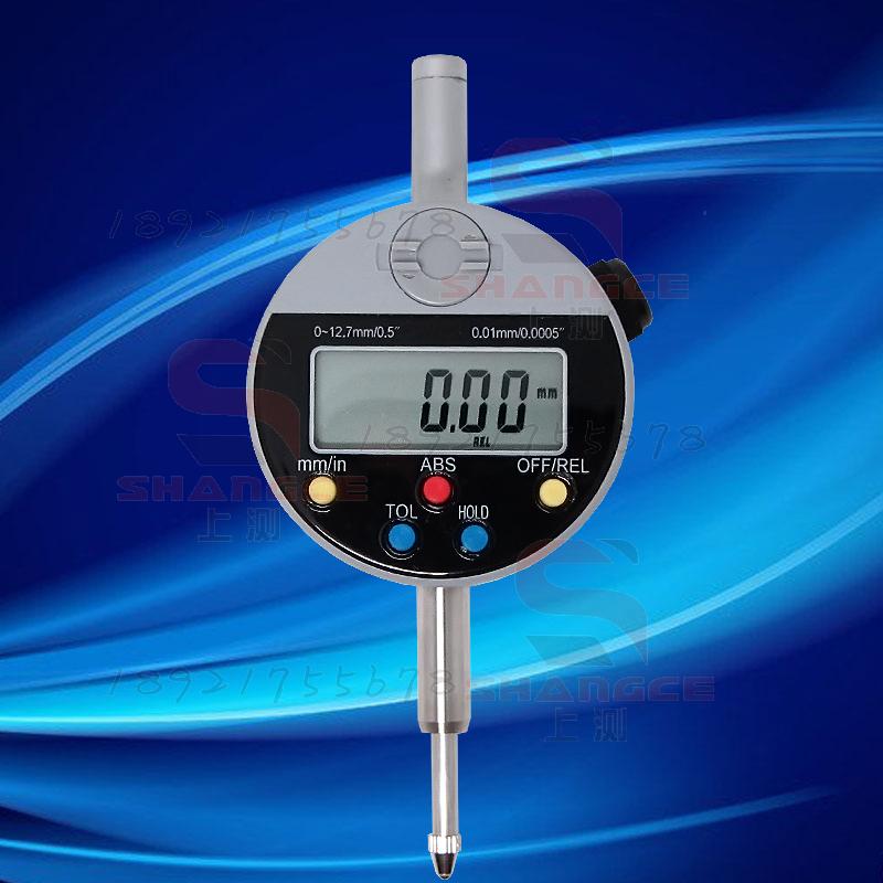Guilin continental digital display percentage meter 0-12.7*0.01mm electronic percentage indicator calibration table 0-10 dustproof
