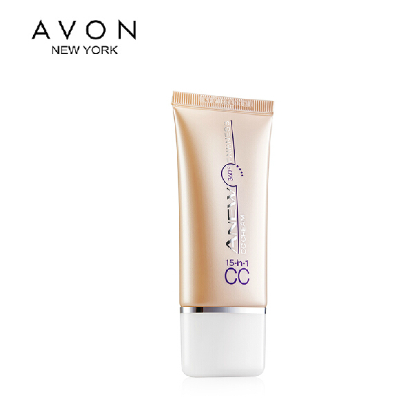 Avon/雅芳新活光感净澈隔离乳30g 提亮肤色 隔离遮瑕防护肌肤CC霜