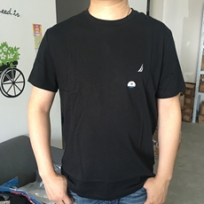Футболка мужская 特价包邮 nautica诺帝卡男棉圆领 短袖t-shirttee 美国正品