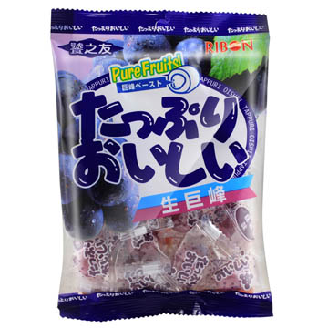立梦RIBON 生巨峰葡萄夹心糖 85g