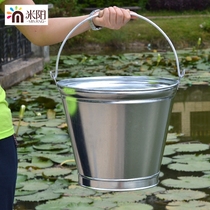 (Mi Yang) Thick tin bucket big iron bucket handle bucket iron flower pot flower pot home decoration storage bucket