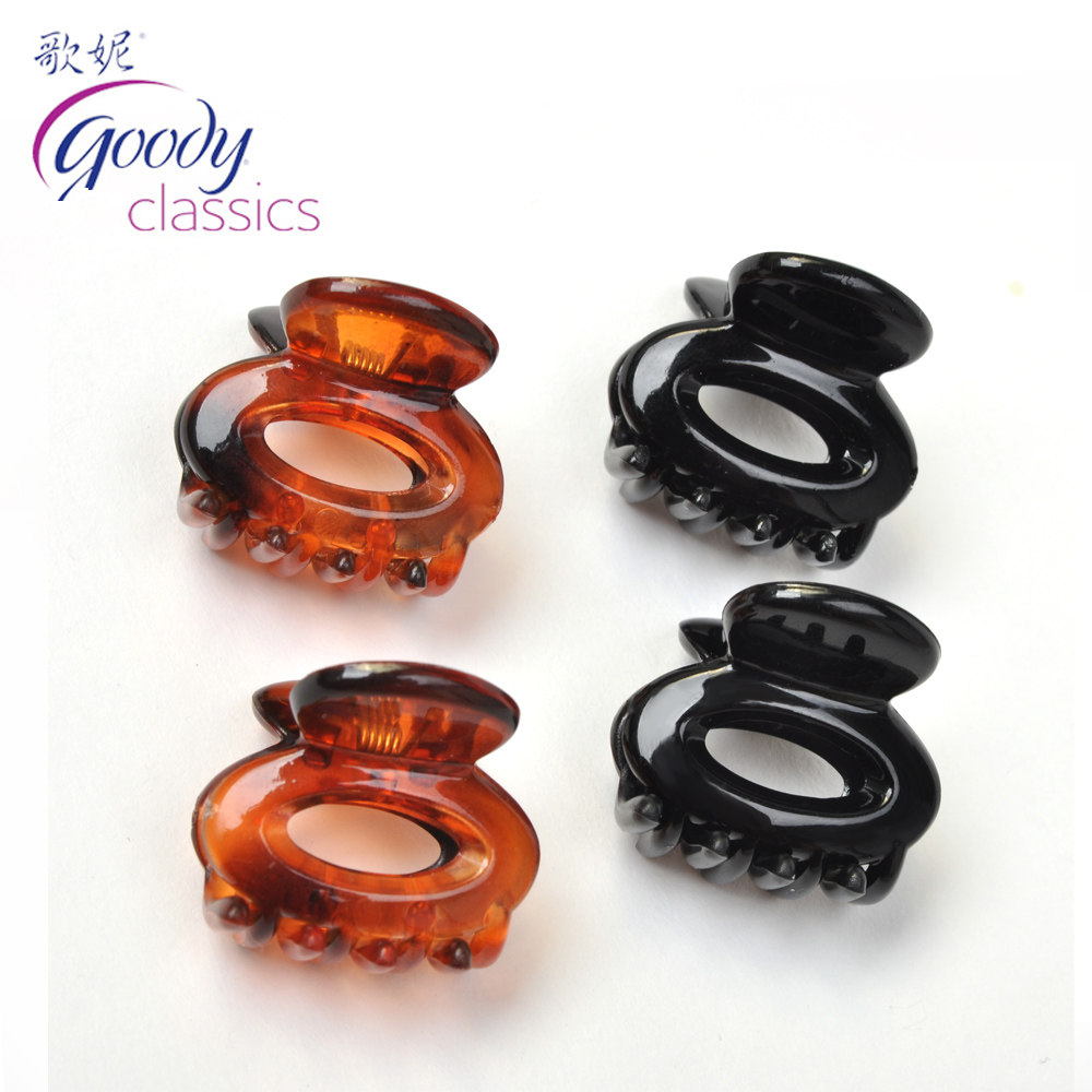 进口 美国Goody歌妮发饰 欧美甜美小发爪 爪夹小抓夹 刘海夹 4个